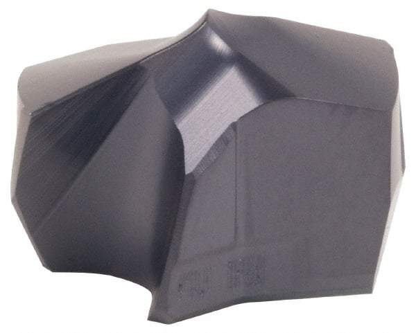 Kennametal - Series KSEM Plus, 16mm Diam Grade KC7315 140° Replaceable Drill Tip - Carbide, TiAlN Finish, 1 Seat Size - Benchmark Tooling