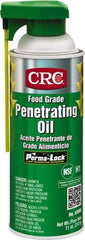 CRC - 16 oz Aerosol Nondrying Film Penetrant - Clear, 32°F to 300°F, Food Grade - Benchmark Tooling