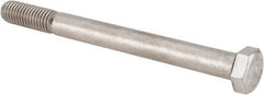 Value Collection - 1/2-13 UNC, 5-1/2" Length Under Head Hex Head Cap Screw - Partially Threaded, Grade 316 Stainless Steel, Uncoated, 3/4" Hex - Benchmark Tooling