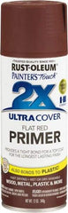 Rust-Oleum - 12 oz Red Aerosol Primer - 10 to 12 Sq Ft Coverage, Interior/Exterior - Benchmark Tooling