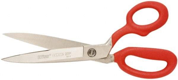 Wiss - 5" LOC, 10-3/8" OAL Inlaid Heavy Duty Shears - Offset Handle, For Composite Materials, Fabrics, Upholstery - Benchmark Tooling