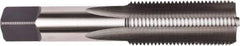 Union Butterfield - M12x1.75 Metric Coarse 6H 4 Flute Bright Finish High Speed Steel Straight Flute Standard Hand Tap - Plug, Right Hand Thread, 3-3/8" OAL, 1-21/32" Thread Length, D6 Limit, Oversize - Exact Industrial Supply