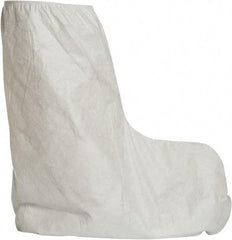 Dupont - Size Universal, Tyvek, Standard Boot Cover - White, Non-Chemical Resistant - Benchmark Tooling