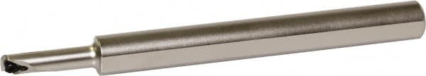 Kyocera - 0.312" Min Bore Diam, 4" OAL, 3/8" Shank Diam, S/A-SWUB(P)-AE Indexable Boring Bar - 1.102" Max Bore Depth, WBGT 121.., WBGW 121.., WBMT 121.. Insert, Screw Holding Method - Benchmark Tooling