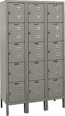 Hallowell - 15 Door, 5 Tier, Premium Box Lockers - Benchmark Tooling