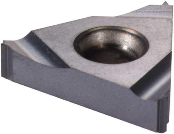 Iscar - 16IR Internal Right Hand 32 UN Laydown Threading Insert - Grade IC908, TiAlN Coated Carbide, 9.53mm Inscribed Circle - Benchmark Tooling