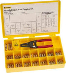 Cooper Bussmann - CC Class, 600 VAC/VDC, Fuse Service Kit - 30 Amps - Benchmark Tooling