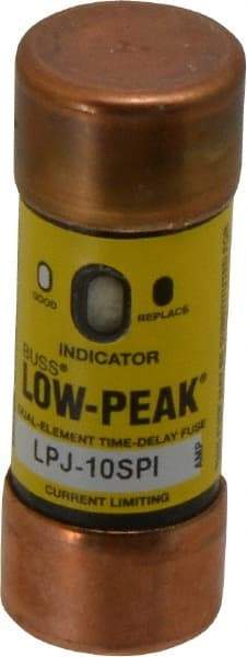 Cooper Bussmann - 300 VDC, 600 VAC, 10 Amp, Time Delay General Purpose Fuse - Fuse Holder Mount, 2-1/4" OAL, 100 at DC, 300 at AC (RMS) kA Rating, 13/16" Diam - Benchmark Tooling