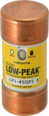 Cooper Bussmann - 300 VDC, 600 VAC, 45 Amp, Time Delay General Purpose Fuse - Fuse Holder Mount, 2-3/8" OAL, 100 at DC, 300 at AC (RMS) kA Rating, 1-1/16" Diam - Benchmark Tooling