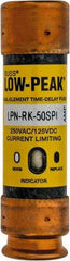 Cooper Bussmann - 125 VDC, 250 VAC, 50 Amp, Time Delay General Purpose Fuse - Fuse Holder Mount, 76.2mm OAL, 100 at DC, 300 at AC (RMS) kA Rating, 13/16" Diam - Benchmark Tooling