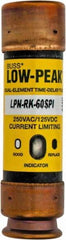 Cooper Bussmann - 125 VDC, 250 VAC, 60 Amp, Time Delay General Purpose Fuse - Fuse Holder Mount, 76.2mm OAL, 100 at DC, 300 at AC (RMS) kA Rating, 13/16" Diam - Benchmark Tooling