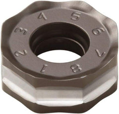 Seco - ONMU050410 M10 Grade MP1500 Carbide Milling Insert - TiCN/Al2O3 Finish, 0.472" Inscribed Circle - Benchmark Tooling