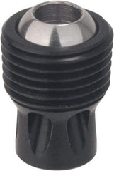 QPM Products - 3/16" Hose Inside Diam, Coolant Hose Nozzle - NPT, for Use with NPT or BSPT - Benchmark Tooling