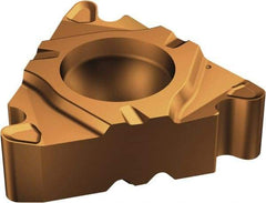 Sandvik Coromant - 26616 A Grade 1125, External Round 30° Threading Insert - 10 TPI Ext Pitch, Right Hand Insert, Carbide - Benchmark Tooling