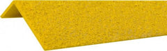 Rust-Oleum - Yellow Solid Color Anti-Slip Vinyl Strip - 2-1/4" Wide x 3' Long x 1" Thick, General Traffic - Benchmark Tooling