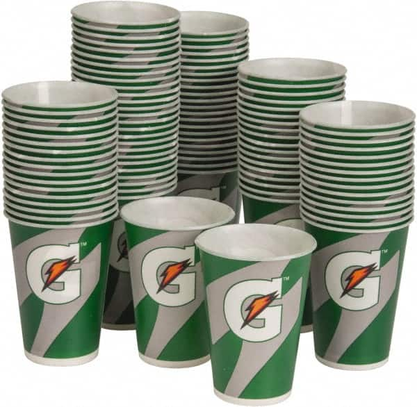 Gatorade - 7 Ounce Flat Bottom Drinking Cup - Paper, 2,000 Pieces - Benchmark Tooling