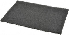 3M - Ultra Fine Grade, Silicon Carbide Hand Pad - Gray, 6" Wide x 9" Long, Nonwoven - Benchmark Tooling