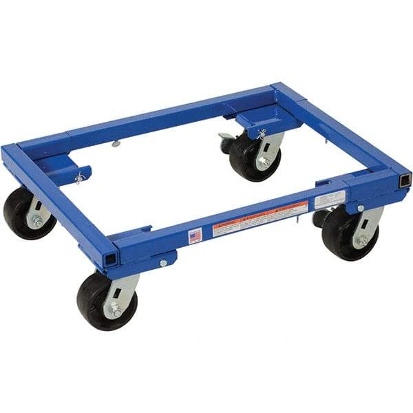 Vestil - 2,000 Lb Capacity Steel Dolly - 34" Long x 24" Wide - Benchmark Tooling