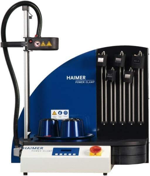 HAIMER - Shrink-Fit Machines Type: Power Clamp Compatible Tool Material: Carbide & High Speed Steel - Exact Industrial Supply