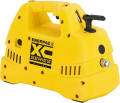 Enerpac - 10,000 psi Electric Hydraulic Pump & Jack - 2 L Oil Capacity, 3-Way, 2 Position Valve, Used with Single Acting, Advance, Hold & Retract - Benchmark Tooling