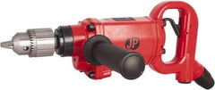 PRO-SOURCE - 1/2" Keyed Chuck - D-Handle with Side Handle, 1,200 RPM, 2.36 LPS, 5 CFM, 1 hp, 90 psi - Benchmark Tooling