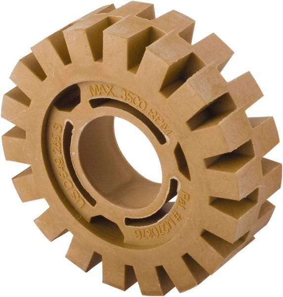 PRO-SOURCE - 4" Diam Angle & Disc Grinder Eraser Wheel - For Use with Utility Surface Blasters - Benchmark Tooling