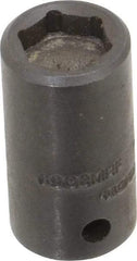 Proto - 1/4" Drive 8mm Standard Magnetic Impact Socket - 6 Points, 15/16" OAL - Benchmark Tooling