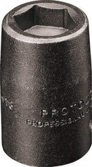 Proto - 3/8" Drive 8mm Standard Magnetic Impact Socket - 6 Points, 1-3/32" OAL - Benchmark Tooling