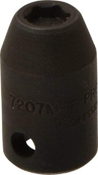 Proto - 3/8" Drive 7mm Standard Magnetic Impact Socket - 6 Points, 1-3/32" OAL - Benchmark Tooling