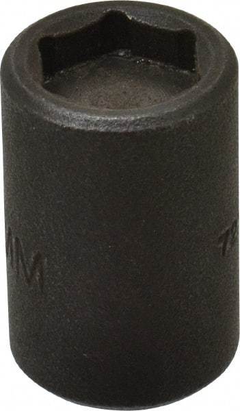 Proto - 3/8" Drive 12mm Standard Magnetic Impact Socket - 6 Points, 1-5/32" OAL - Benchmark Tooling