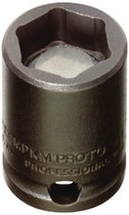 Proto - 1/2" Drive 18mm Standard Magnetic Impact Socket - 6 Points, 1-1/2" OAL - Benchmark Tooling