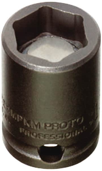 Proto - 1/2" Drive 10mm Standard Magnetic Impact Socket - 6 Points, 1-1/2" OAL - Benchmark Tooling