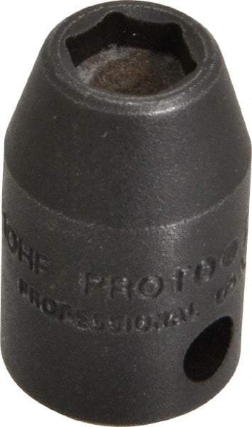 Proto - 3/8" Drive 5/16" Standard Magnetic Impact Socket - 6 Points, 1-3/32" OAL - Benchmark Tooling