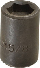 Proto - 1/2" Drive 5/8" Standard Magnetic Impact Socket - 6 Points, 1-1/2" OAL - Benchmark Tooling