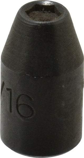 Proto - 1/4" Drive, 3/16" Socket, Power Socket - 6 Points, 7/8" OAL - Benchmark Tooling