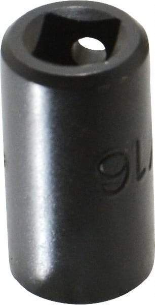 Proto - 1/4" Drive, 5/16" Socket, Power Socket - 6 Points, 15/16" OAL - Benchmark Tooling