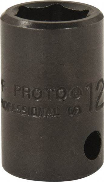 Proto - 3/8" Drive, Power Socket - 6 Points, 1-5/32" OAL - Benchmark Tooling