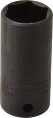 Proto - 3/8" Drive 19mm Deep Thin Wall Impact Socket - 6 Points, 2" OAL - Benchmark Tooling