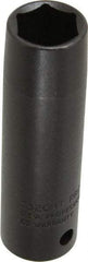 Proto - 1/2" Drive 5/8" Deep Thin Wall Impact Socket - 6 Points, 3-1/4" OAL - Benchmark Tooling