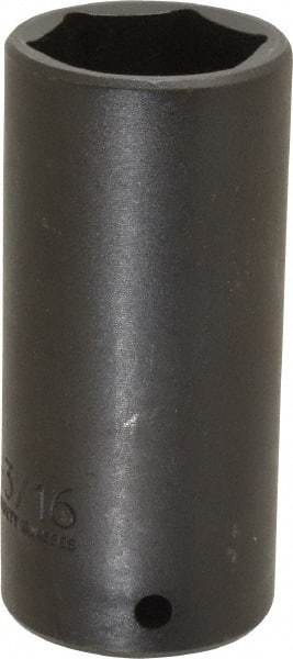 Proto - 1/2" Drive 1-3/16" Deep Thin Wall Impact Socket - 6 Points, 3-1/2" OAL - Benchmark Tooling