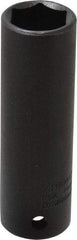 Proto - 1/2" Drive 18mm Deep Thin Wall Impact Socket - 6 Points, 3-1/4" OAL - Benchmark Tooling