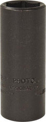 Proto - 3/8" Drive 9/16" Deep Thin Wall Impact Socket - 6 Points, 2" OAL - Benchmark Tooling