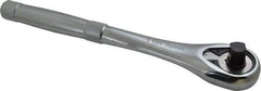 Proto - 1/2" Drive Pear Head Ratchet - Chrome Finish, 10-1/2" OAL, 45 Gear Teeth, Standard Full Polish Handle, Standard Head - Benchmark Tooling