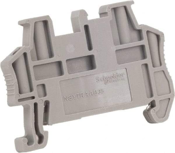 Schneider Electric - 48.5mm Long, Terminal Block End Stop - Use with NYST Terminal Blocks - Benchmark Tooling