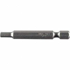 Wiha - 0.218" Power Bit - 1/4" Drive, 2" OAL - Benchmark Tooling