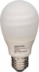 Philips - 14 Watt Fluorescent Residential/Office Medium Screw Lamp - 2,700°K Color Temp, 800 Lumens, 120 Volts, Twister, 8,000 hr Avg Life - Benchmark Tooling