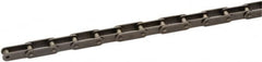 U.S. Tsubaki - 1-1/4" Pitch, ANSI C2050, Double Pitch Roller Chain - Chain No. C2050, 970 Lb. Capacity, 10 Ft. Long, 0.4" Roller Diam, 3/8" Roller Width - Benchmark Tooling