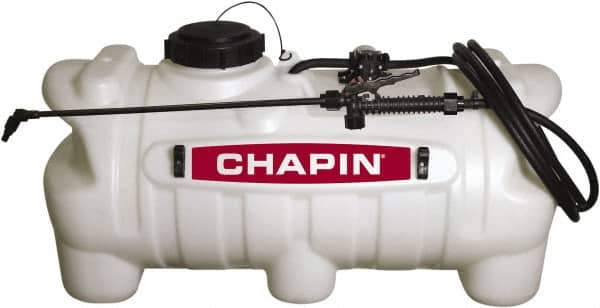 Chapin - 25 Gal Chemical Safe Garden Hand Sprayer - Use with Cleaners/Degreasers, Polyethylene Tank, Wide Mouth, Reinforced Hose - Benchmark Tooling