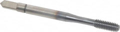 Balax - #8-32 UNC 2B H5 Thread Limit Bottoming Thread Forming Tap - Powdered Metal High Speed Steel, TiCN Finish, 2-1/8" OAL, 0.47" Thread Length, Right Hand Thread, Series BXSTEEL - Benchmark Tooling