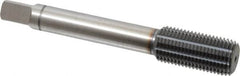 Balax - 1/2-20 UNF 2B H7 Thread Limit Bottoming Thread Forming Tap - Powdered Metal High Speed Steel, TiCN Finish, 3-3/8" OAL, 1" Thread Length, Right Hand Thread, Series BXSTEEL - Benchmark Tooling
